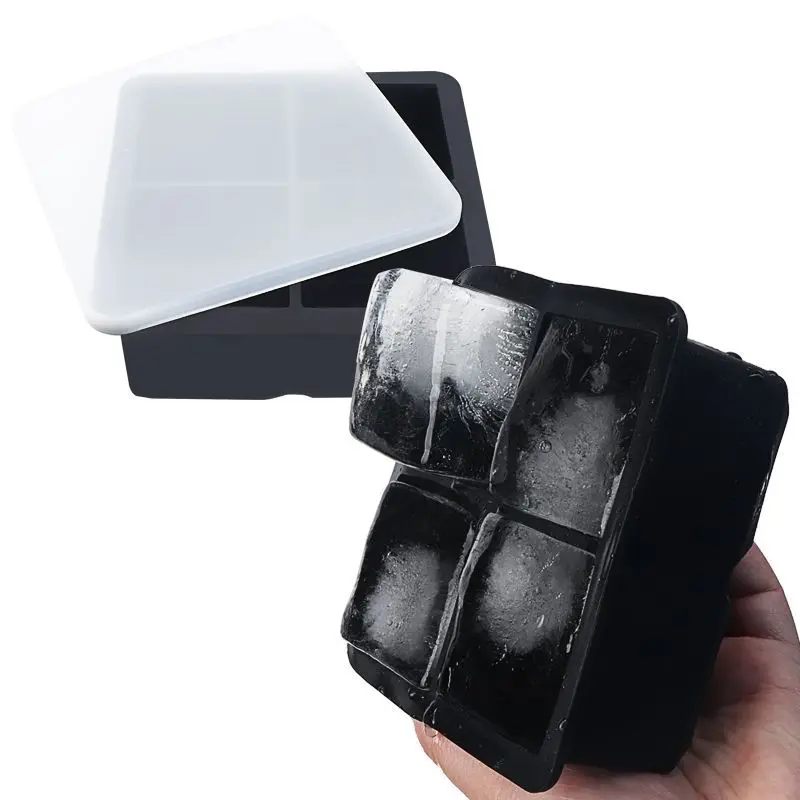 Домашний кухонный инструмент для выпечки брикет с 4 отверстиями силиконовая