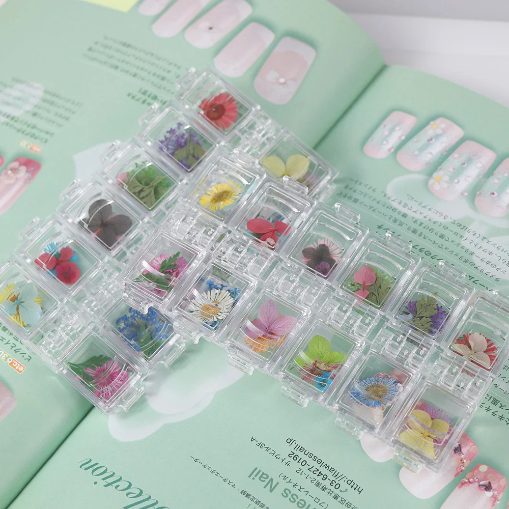 1 коробка натуральных сушеных цветов настоящие растения из смолы силиконовая