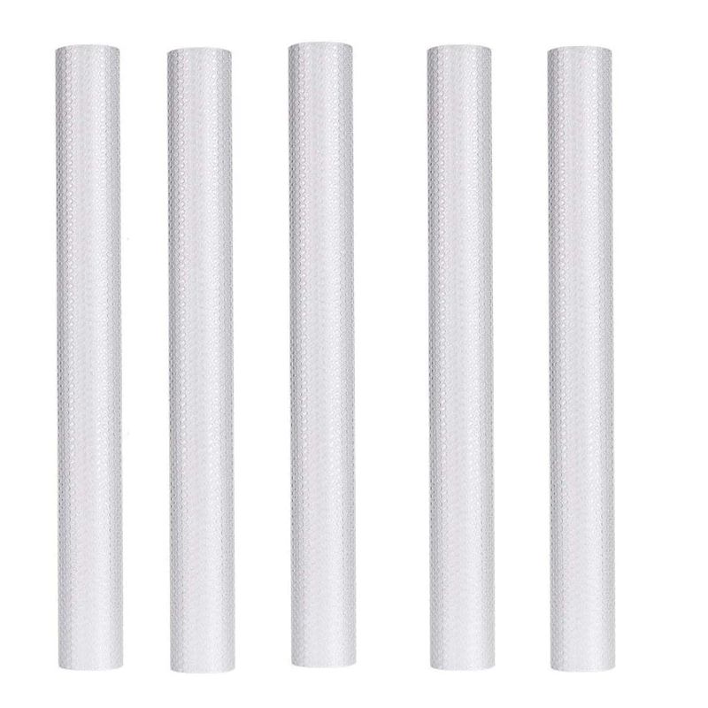 

5 Pcs Drawer Mat(150 cm x 45 cm) Washable Lining Paper ,DIY EVA Kitchen Cupboard Cabinet Shelf Refrigerator Pad