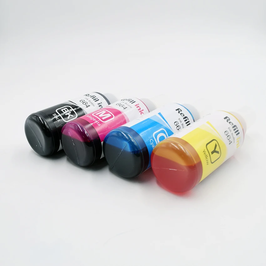 Чернила для принтера epson Ecotank 664/ET-2650/ET-4500 L396/L3050/L3060/L3070 70 мл ET-14000 T664 T6641 - T6644 |