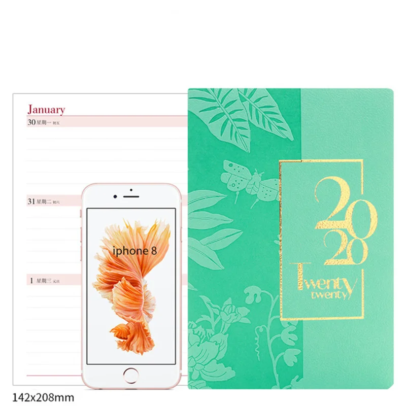 Календарь 2020 планировщик ежемесячный недевичный блокнот календарь ежедневник