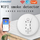 Датчик дыма Tuya с Wi-Fi и управлением через приложение