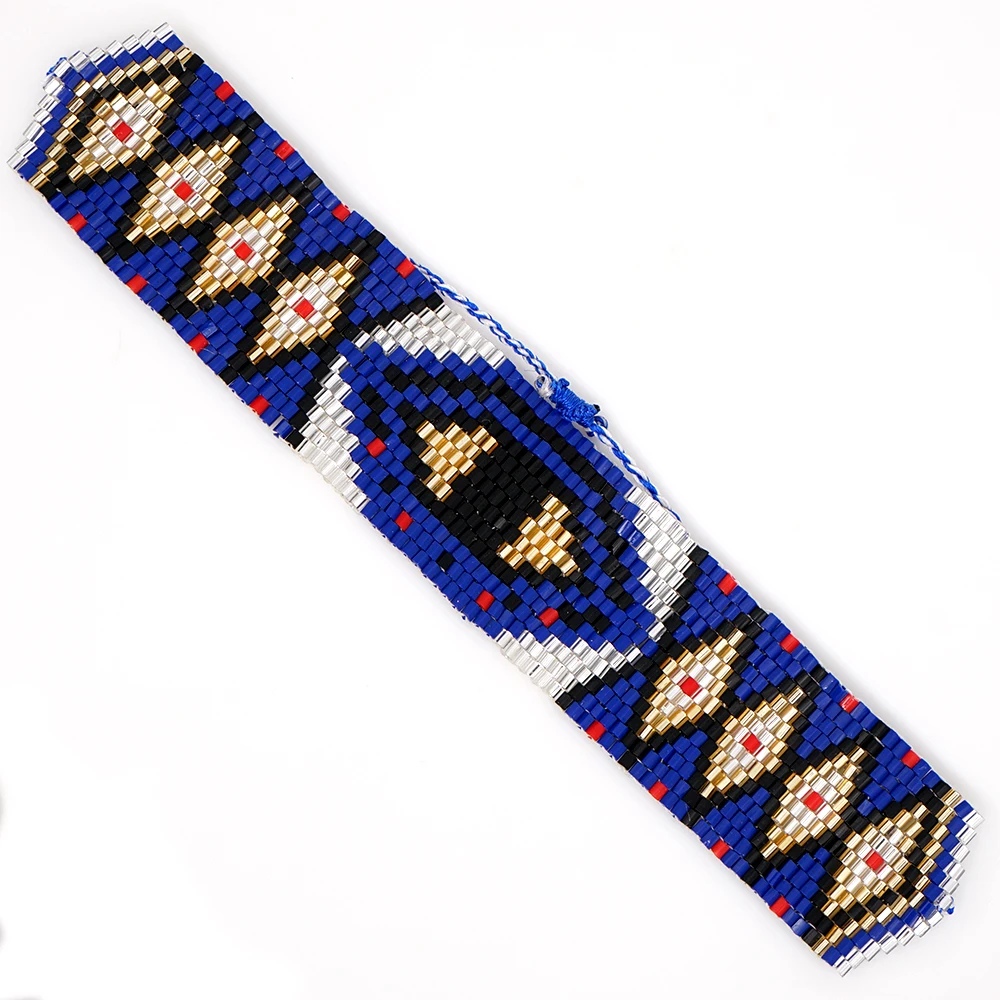 Go2boho Miyuki Бусы Браслеты турецкий браслет Evil Eye для женщин ювелирные изделия Модные Pulseras Mujer Moda ручной тканый станок
