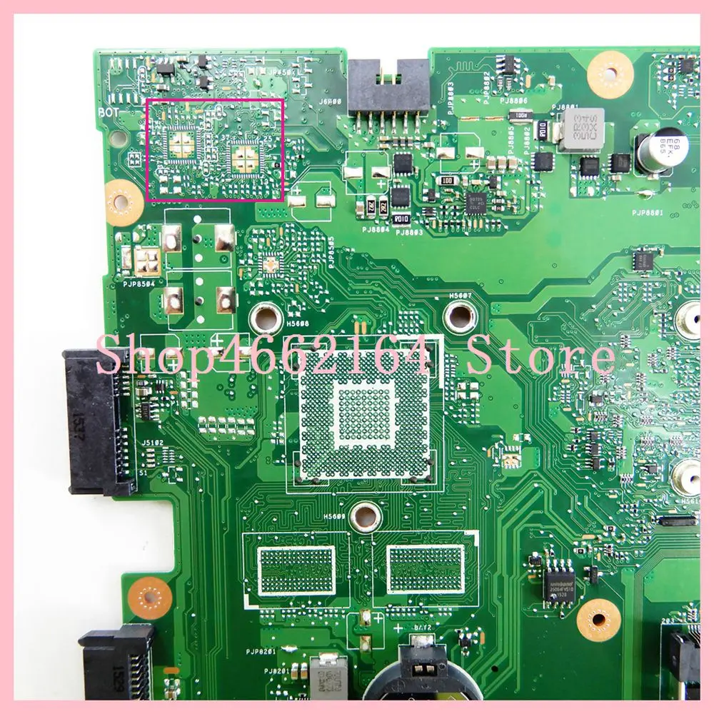 Материнская плата X751LA I3-4005CPU 4 Гб RAM REV2.5 для ASUS X751L X751LAB R752L R752LD R752LN X751LD X751LJ DDR3 тест