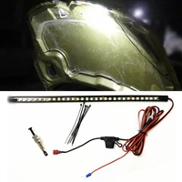white under hood led light kit with automatic onoff universal fits any vehicle