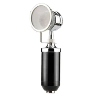 bm 8000 condenser microphone home large vibrating film live broadcast mai network k song microphone