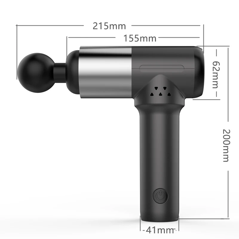 Профессиональный Массажный пистолет глубокий тканевый перкуссионный мышечный