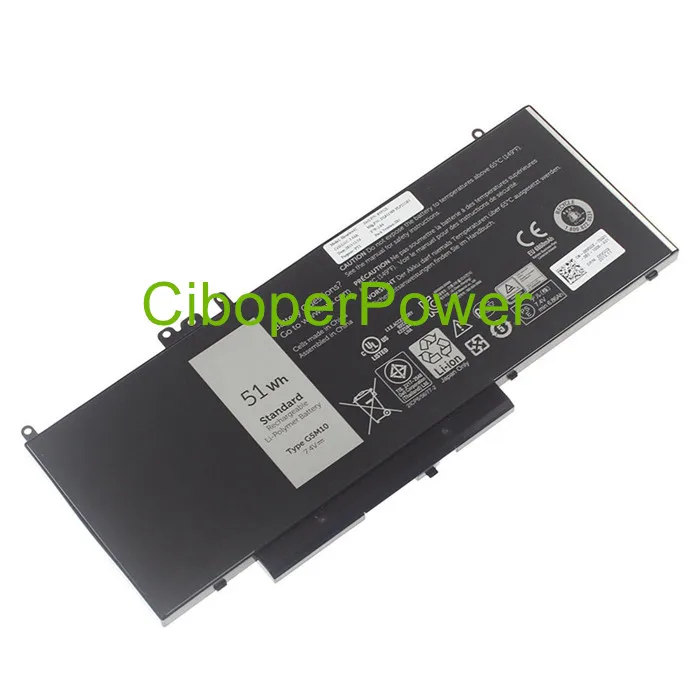 Оригинальный аккумулятор 51 Втч G5M10 для ноутбука E5450 E5550 15 6 дюйма 8V5GX | Компьютеры и