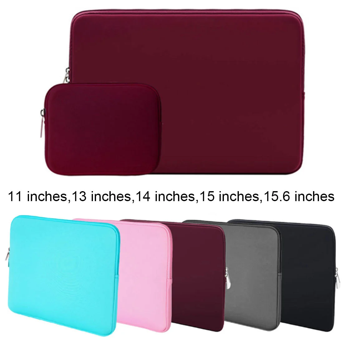 

Laptop Notebook Case 11" 13" 14" 15" 15.6" 14 Inch Tablet Sleeve Cover Bag For Xiaomi Huawei HP Dell Macbook Pro Air Retina