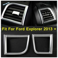lapetus auto styling inside air conditioning outlet vent cover trim for ford explorer 2013 2014 2015 2016 2017 2018 2019 abs