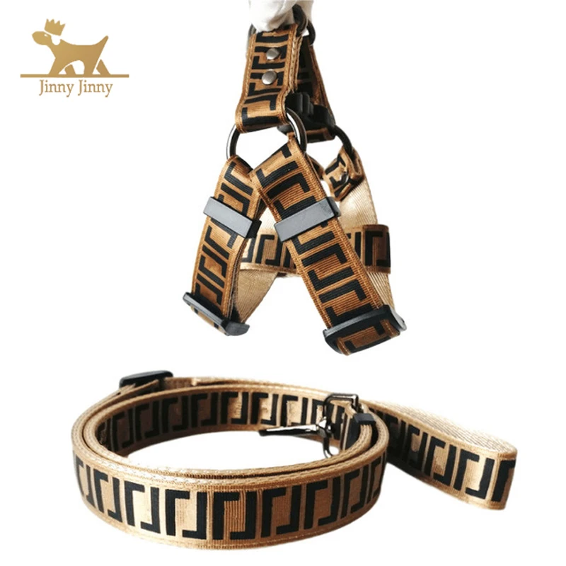 Роскошный поводок FF для собак комплект из 3 шт. ошейник и цепочка с маленькими