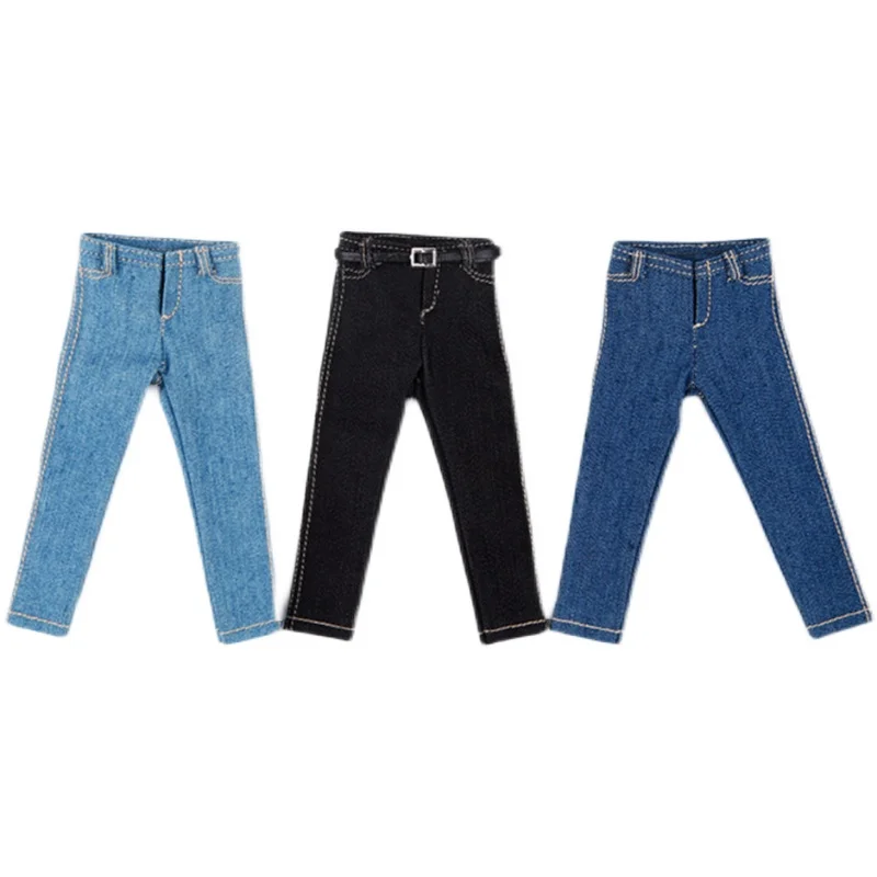 

1/12 Scale male clothes jeans with belt fit 12 inches action figure