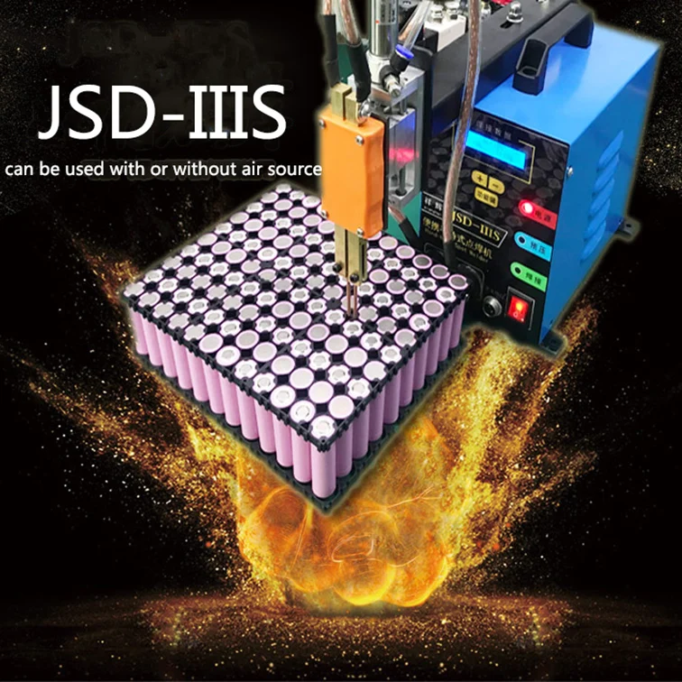 

JSD-IIIS 220V Small portable welding touch welder with large battery