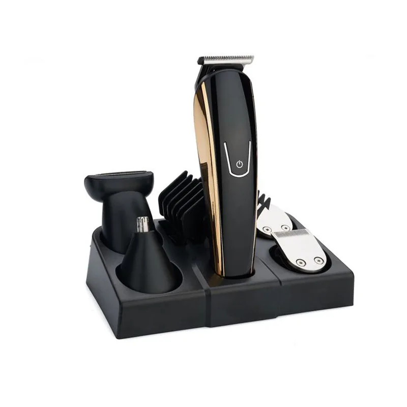 

Электрический триммер для волос 5 в 1, беспроводная перезаряжаемая машинка для стрижки волос, триммер для бороды, триммер с гравировкой, трим...