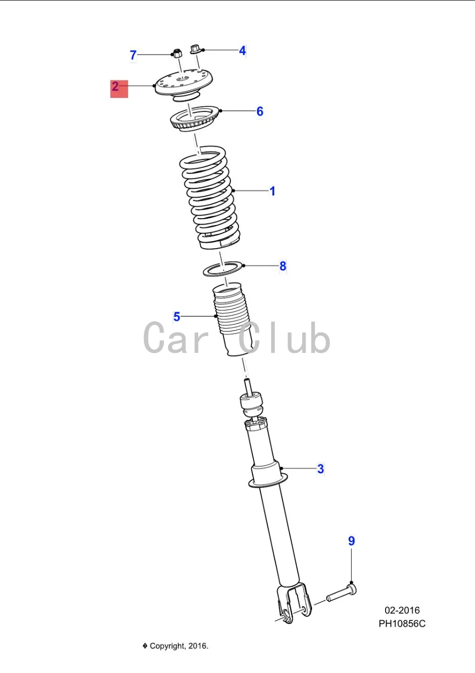 Комплект для крепления двигателя на трансмиссионный Топ клея XR858419 C2P22948 C2D51875 C2P3209