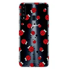 FunnyTechПрозрачный чехол с божьей коровкой для Samsung Galaxy A20s l