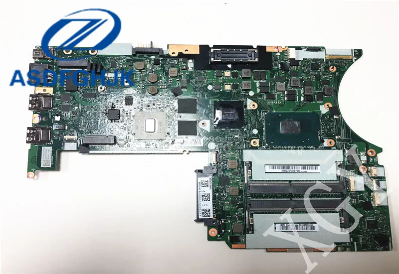 

Laptop Motherboard FRU: 01YR903 for Lenovo for Thinkpad T470P Motherboard NM-B071 DDR4 i7-7700HQ CPU 100% Test OK