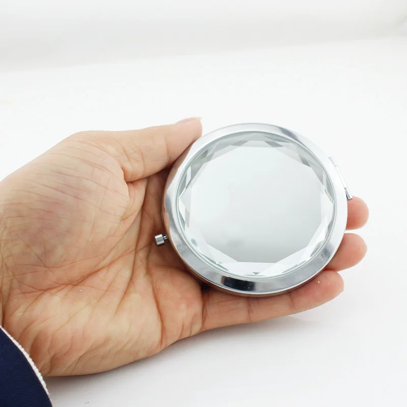 Зеркало для макияжа с кабошоном из стекла и японской анимационной картинкой Youhaken "anime Comic Floding Round pocket mirror espejo on".