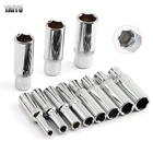 Набор торцевых гаечных ключей TAITU, 12 дюйма, привод 8-32 мм, двойной CRV ручной инструмент, 6-точечное длинное гнездо