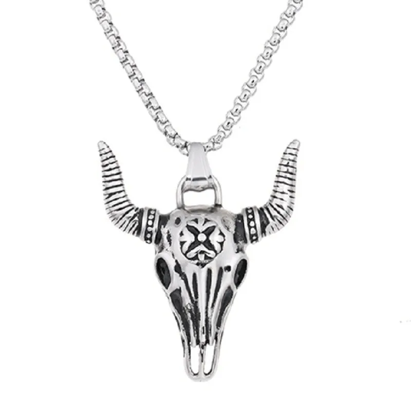 Винтажная не распространенная подвеска в форме головы козы властит модное