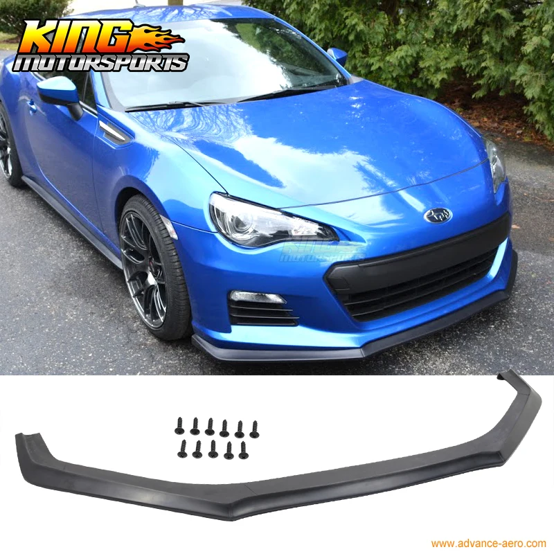 Подходит 2013 2014 2015 2016 купе 2Dr SUBARU BRZ CS Стиль передний бампер спойлер Неокрашенный