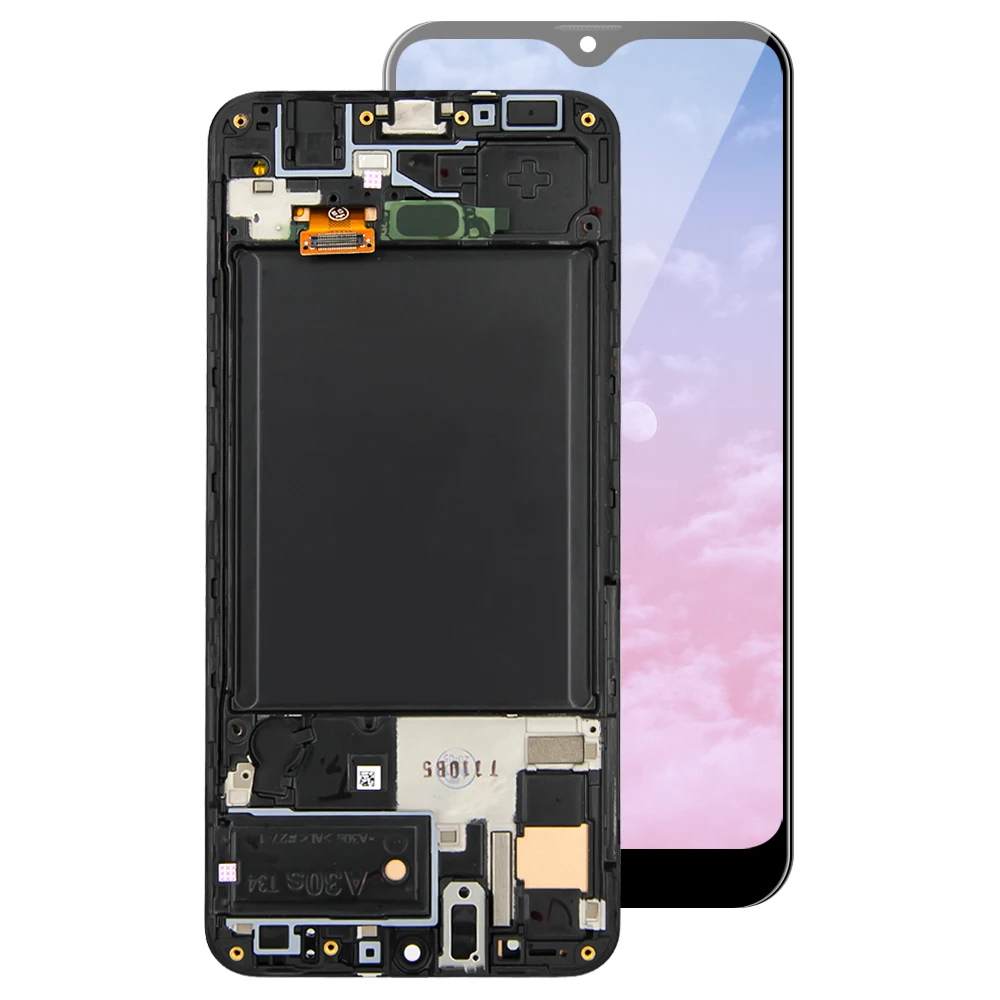 Для Samsung Galaxy A30S A307 SM A307FN/DS A307F/DS A307F цифровой преобразователь сенсорного ввода с ЖК