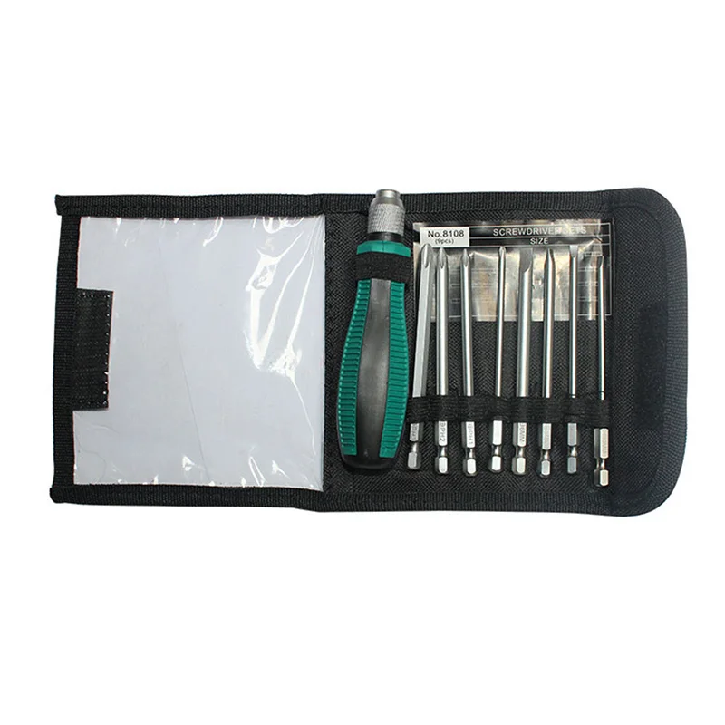 Набор отверток с магнитными насадками 9 шт.|Наборы ручных инструментов| |