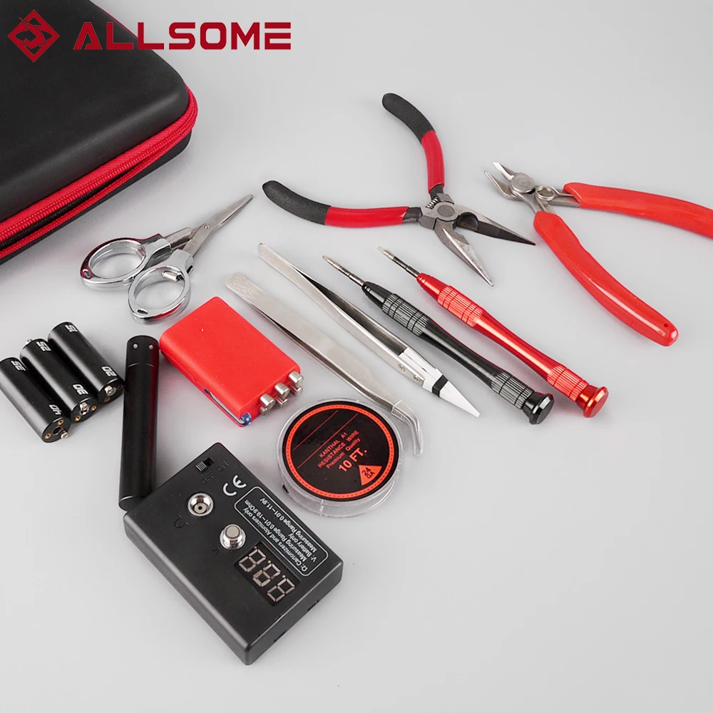 Портативный инструмент для вейпа ALLSOME Coil Father V2 набор инструментов сигарет