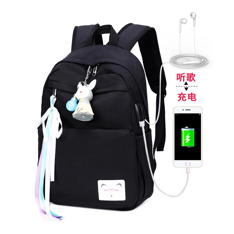 Macarons женский милый рюкзак для девочек Водонепроницаемый школьный розовый с