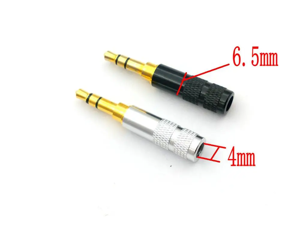 

CONNECTOR mini 3.5mm stereo plug for Repair headphone Plug soldering adapter
