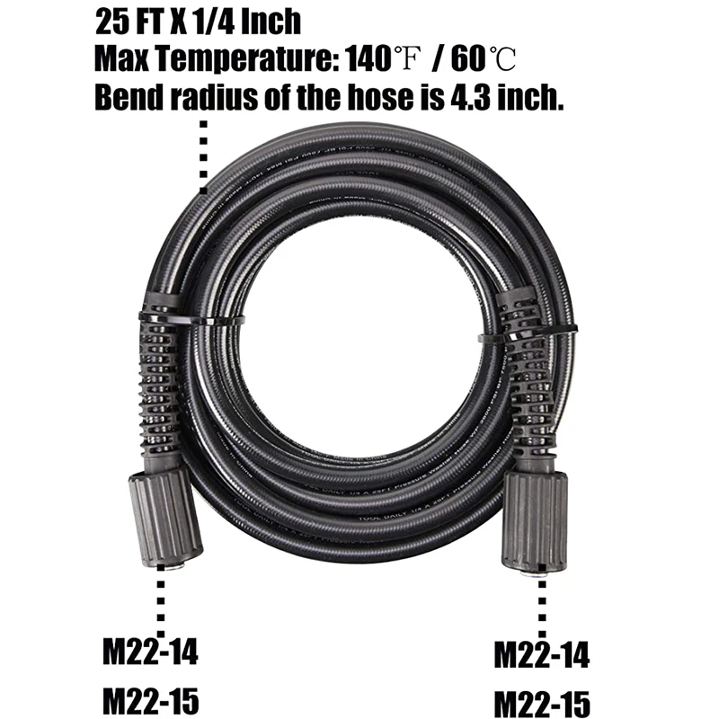 Шланг для мойки высокого давления водяная труба Бонг шланг модели 14/15 Karcher Huter с