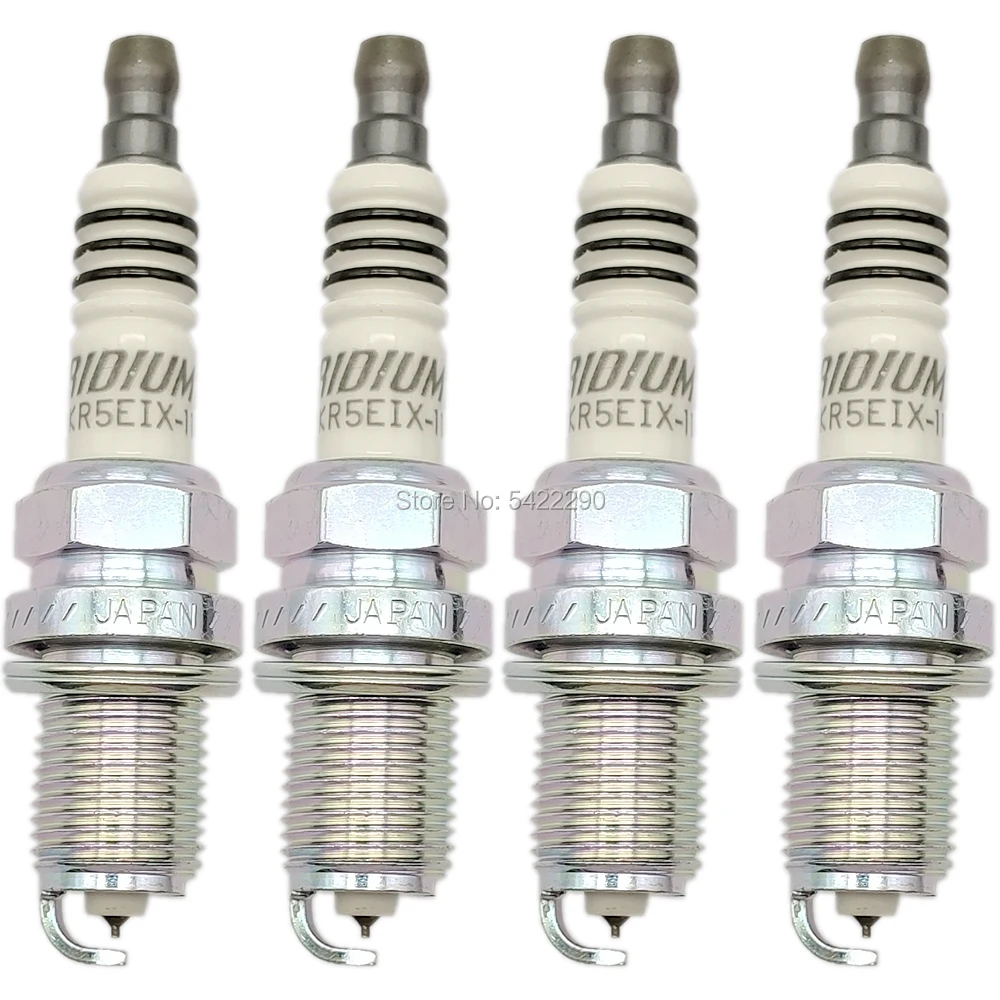 4 шт. свечи зажигания BKR5EIX 5464 Iridium IX подходят для Acura Chevy Chrysler Dodge Eagle Ford Honda Hyundai Infiniti