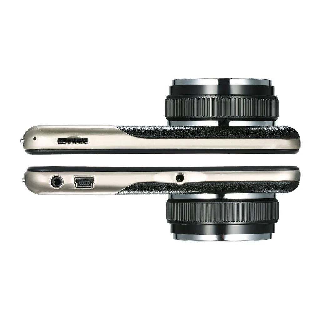 Автомобильный видеорегистратор 4 ''lcd ips с двумя объективами FHD 1080 P камера на