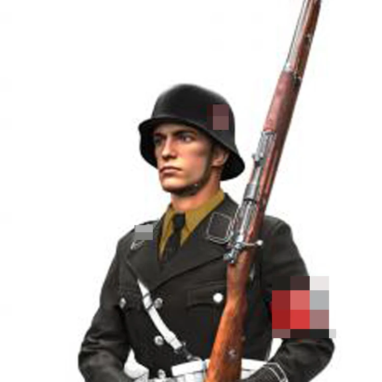 

1/16 World War II soldier officer, 1939, huge comparison, Resin Model Soldier GK, military theme, Unassembled and unpainted kit