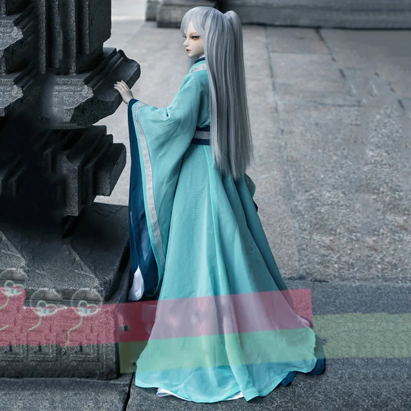 Парик Allaosify Bjd/SD как кукла для мальчика белые длинные прямые волосы 1/3 1/4 1/6 парики