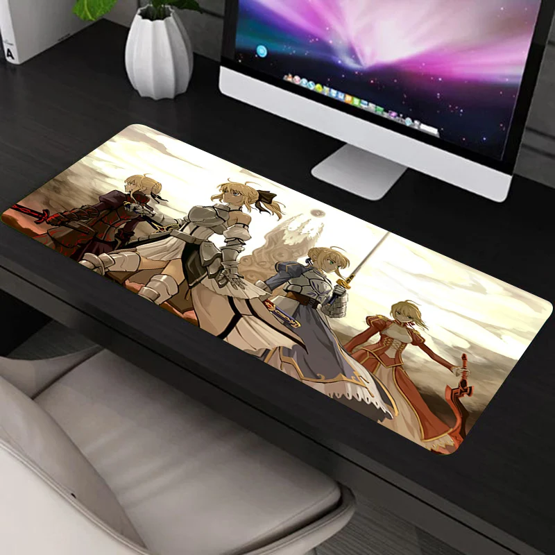

Mouse Pad With Hero Cartoon of Fate Stay Night Mat Gaming Gamer Keyboard Hot Xxl Mousepad Carpet Large Accessories Cute Anime