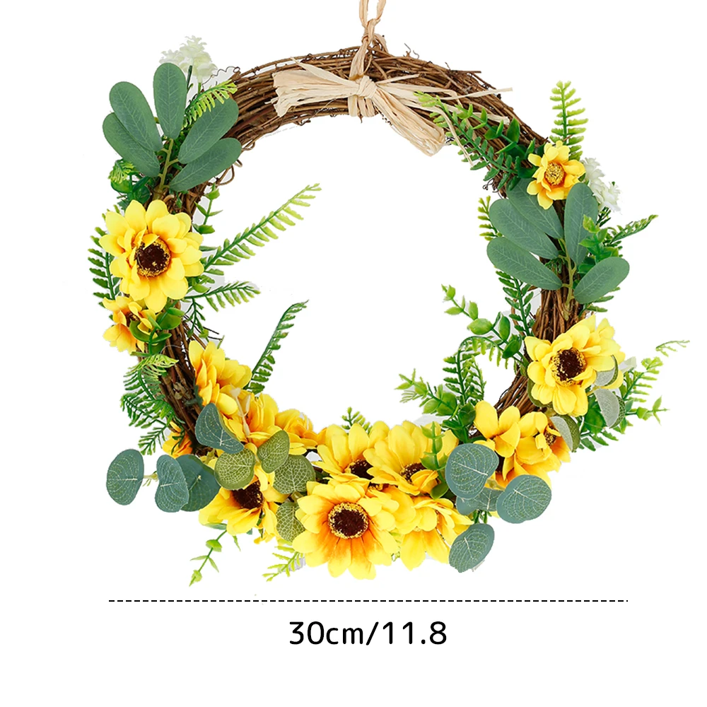 

Artificial Yellow Sunflower Garland Flower Vine Wedding Floral Arch Decor Door Wall Wedding Tabletop Decor Artificial Flowers