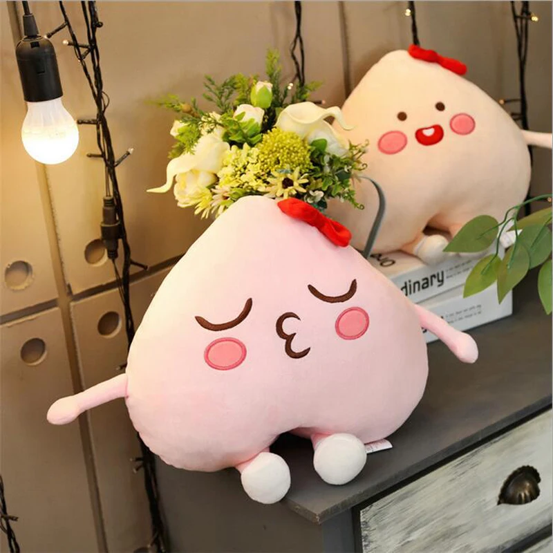 Новая креативная плюшевая игрушка из задницы персика Мягкая Милая мультяшная