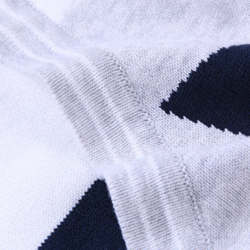 Осенне зимний Кардиган для маленьких мальчиков свитера с V образным вырезом топы