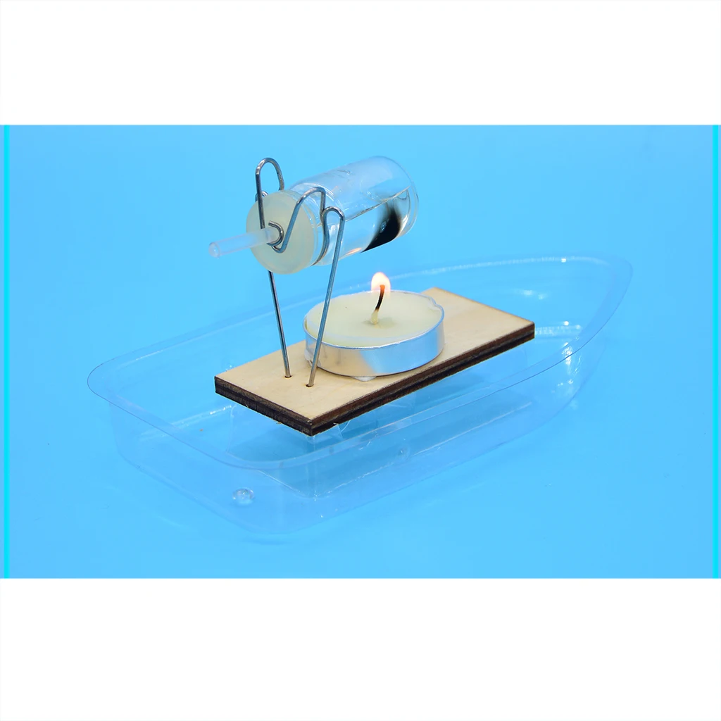 

Steamboat Model DIY Assemble Kit School Physics Science Educational Toy