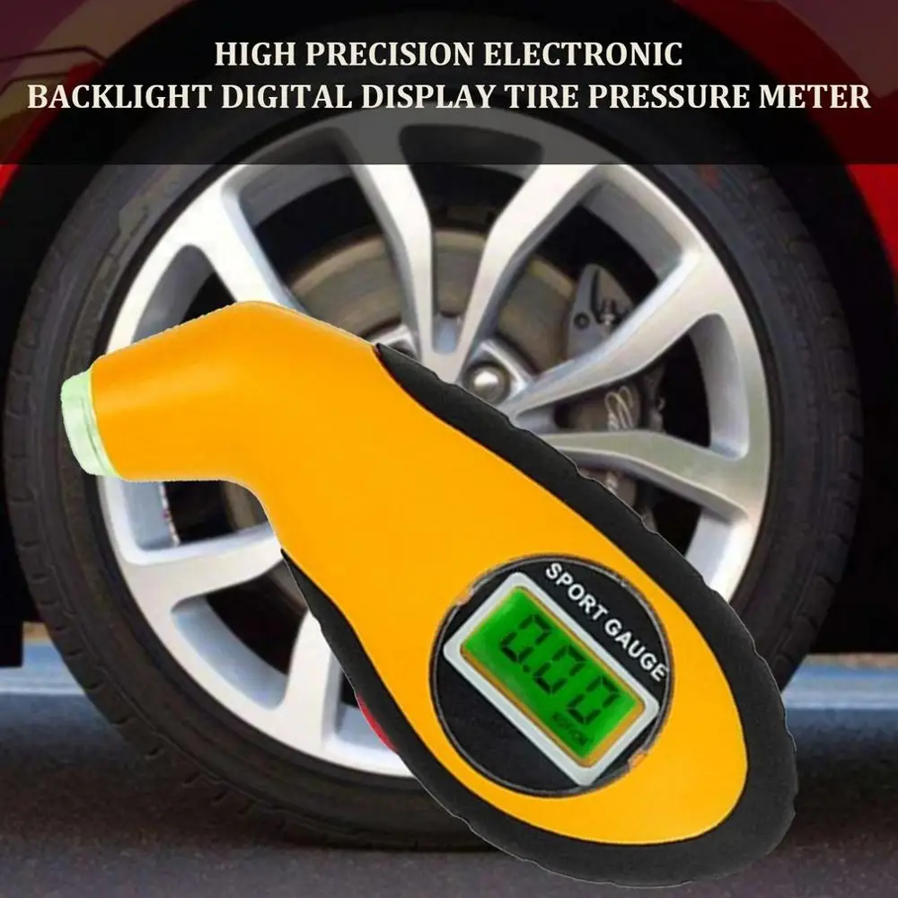 

Digital Tire Pressure Gauge Car Bike Truck Auto Air PSI Meter Tester Tyre Gauge LCD Tester Measuring