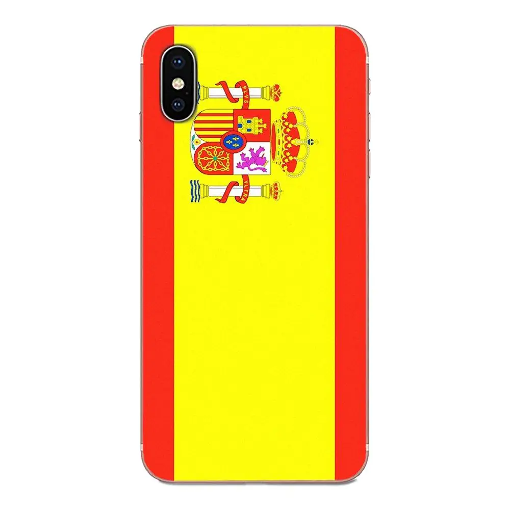 TPU Design Retro Vintage Spain Flag For LG G2 G3 G4 G5 G6 G7 K4 K7 K8 K10 K12 K40 Mini Plus Stylus ThinQ 2016 2017 2018 | Мобильные