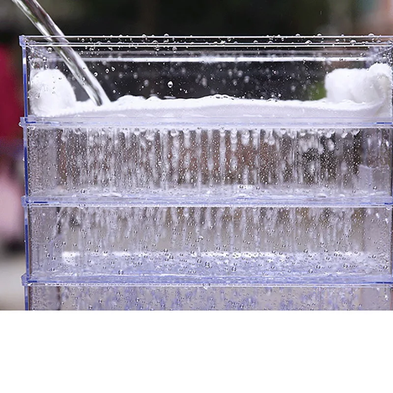 1 шт. белый хлопок фильтрации полотенце для пены аквариум биохимический фильтр