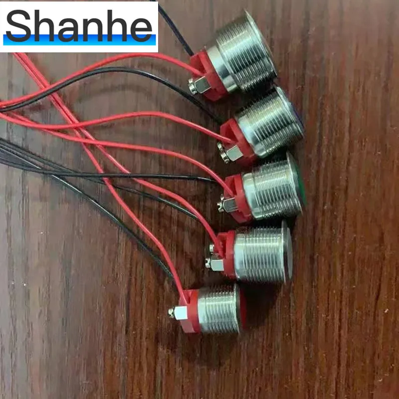 22mm Car Boat LED RV Dash Panel Warning Indicator Pilot Light often work with push button switch | Обустройство дома