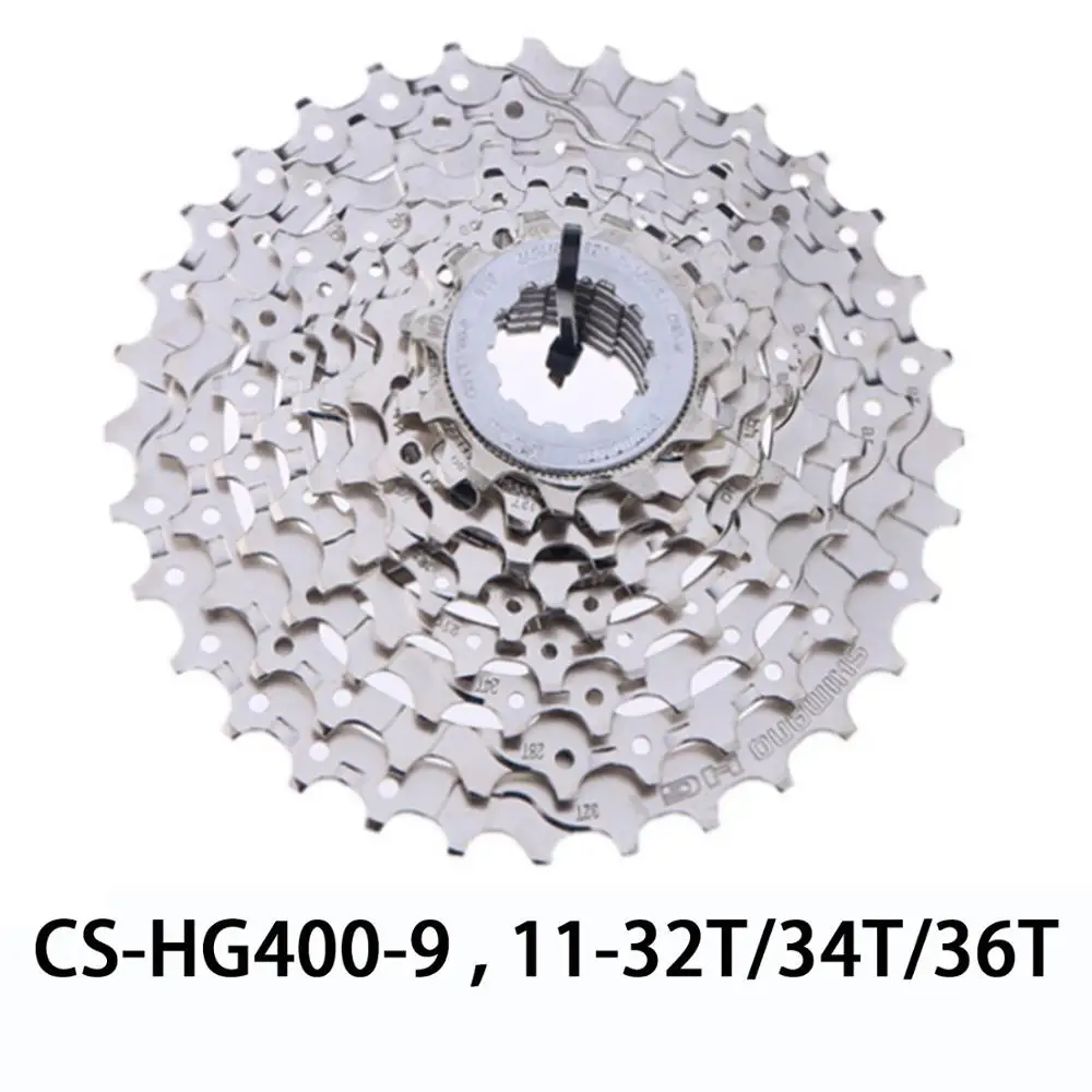 Alivio HG400 9 скоростей кассета для горного велосипеда MTB колесо свободного хода 11 32T 34T