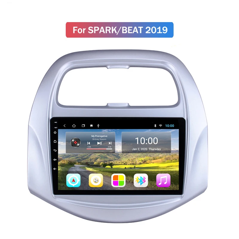 Автомагнитола для Chevrolet Spark Beat 2019 Android смарт навигация в Интернете 9 0 ОЗУ 2 Гб