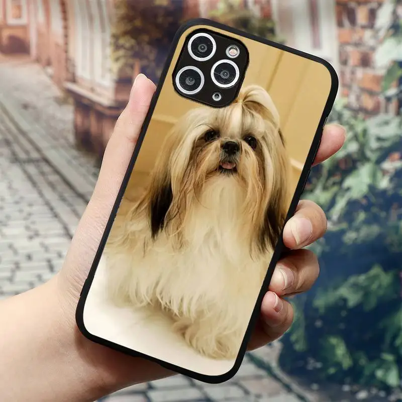 

Shih Tzu Phone Case for iPhone 11 12 mini pro XS MAX 8 7 6 6S Plus X 5S SE 2020 XR