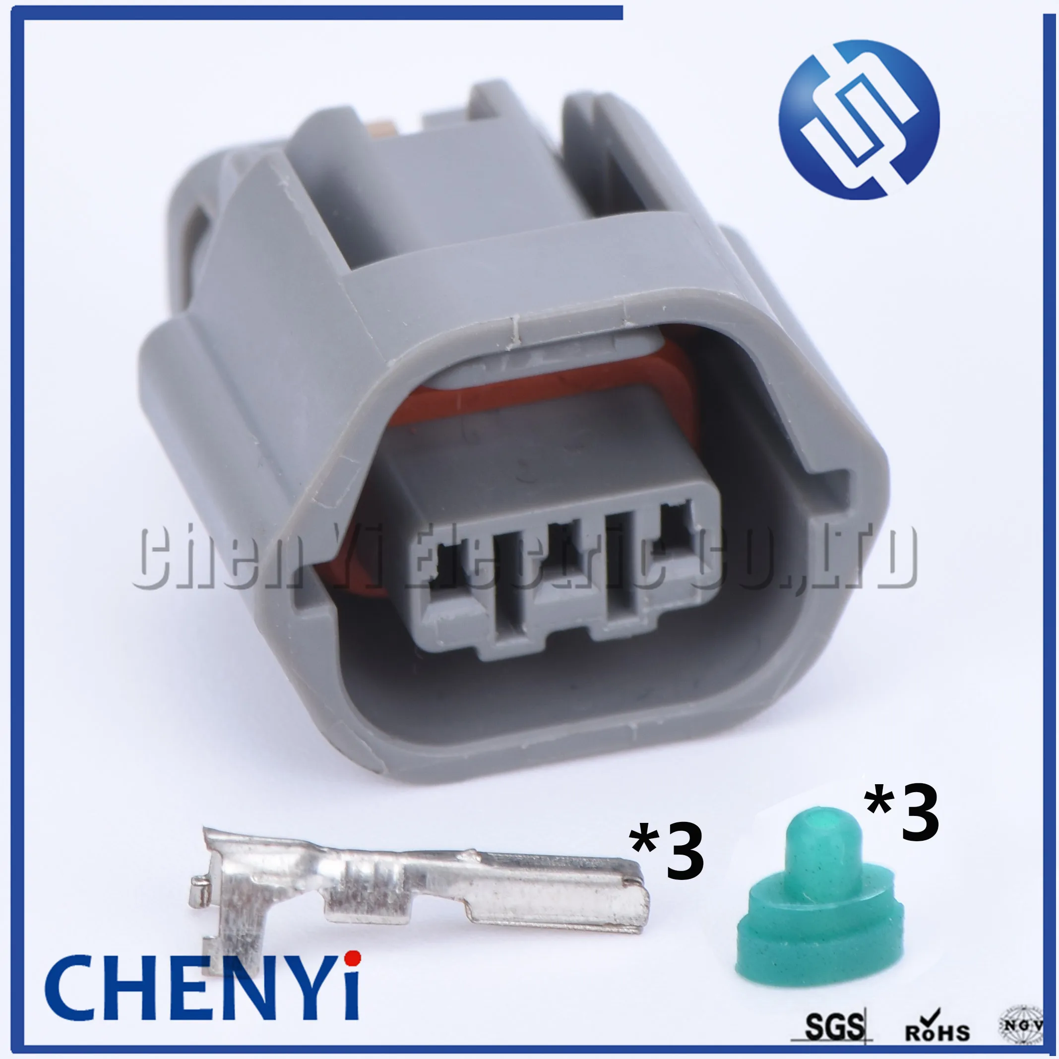 

1 set 3 pin car waterproof auto connector MG641295-4 (1.2) female Sensor electric wiring cable Plug
