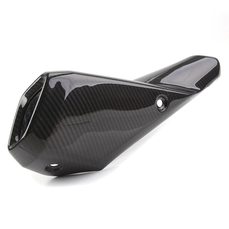 

Motorcycle Carbon Fiber Heat Shield Cover Guard Anti-Scalding Shell for 2019-2021 Honda CB650R Exhaust System