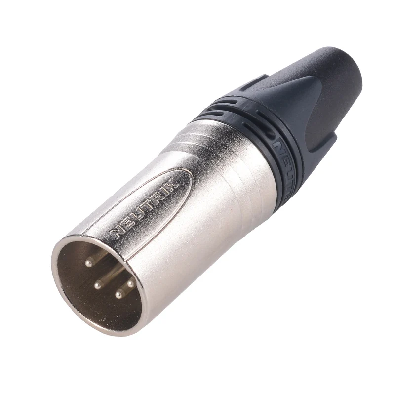 Neutrik 4-полюсный XLR Cannon Plug кабельный разъем DIY для наушников лихорадка ремонт